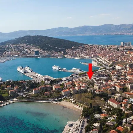 Lux Draga With Balkony Apartament Split
