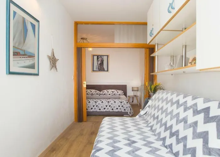 Lux Draga With Balkony Apartament Split