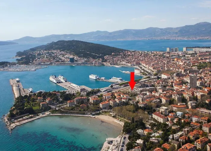 Lux Draga With Balkony Apartament Split